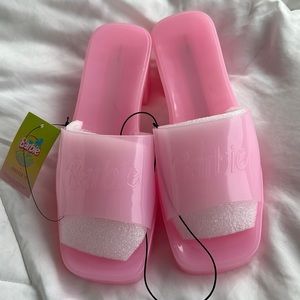 Barbie™ Glitter Jelly Block Heels